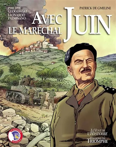 Avec le maréchal Juin