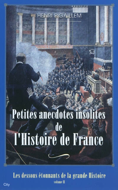 Les dessous étonnants de la grande Histoire. Vol. 2. Petites anecdotes insolites de l'histoire de France