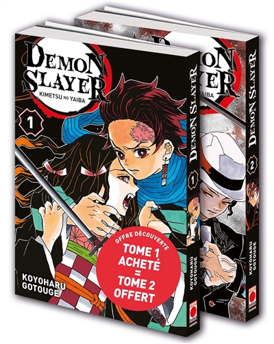Demon slayer : pack découverte volumes 1 & 2