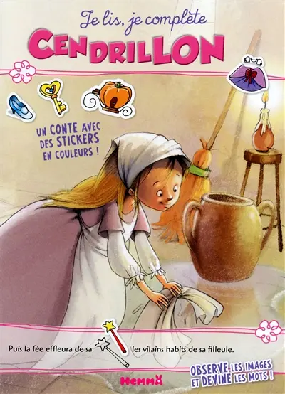 Je lis, je complète Cendrillon