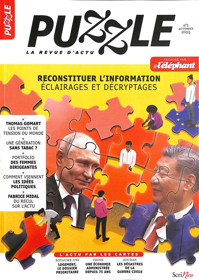 Puzzle : l'actu à froid, n°...