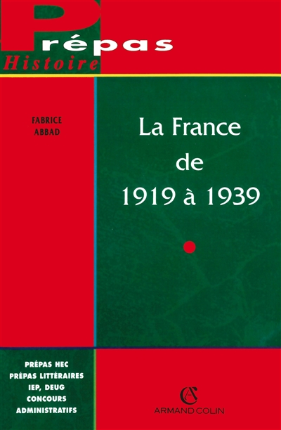 La France de 1919 à 1939