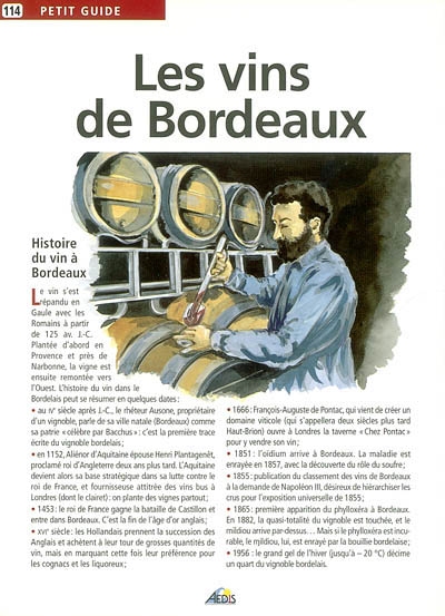 Les vins de Bordeaux