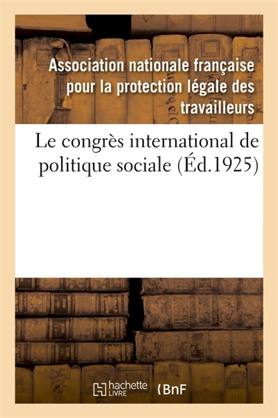 Le congrès international de...