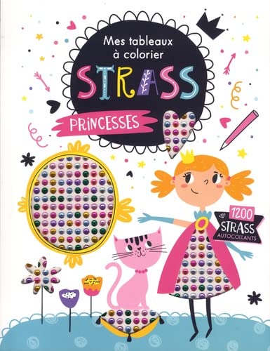 princesses : 1.200 strass autocollants