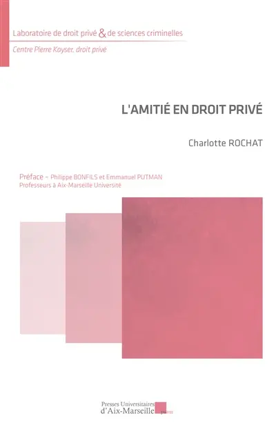 L'amitié en droit privé