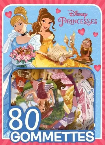 Disney princesses, mes 80 gommettes