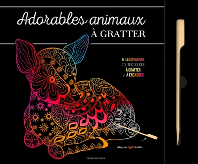 Adorables animaux à gratter