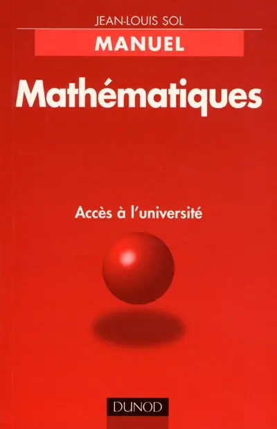 Mathématiques, accès à l'université : DEUG de sciences économiques, AES, MASS, BTS et IUT tertiaires, classes préparatoires aux écoles de commerce et de gestion, CNAM