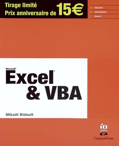 Microsoft Excel and VBA