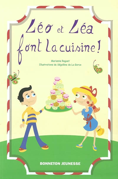 Léo et Léa font la cuisine