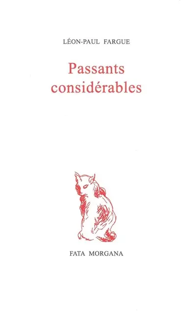 Passants considérables