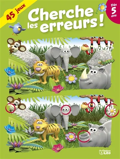 Cherche les erreurs ! : 45 jeux