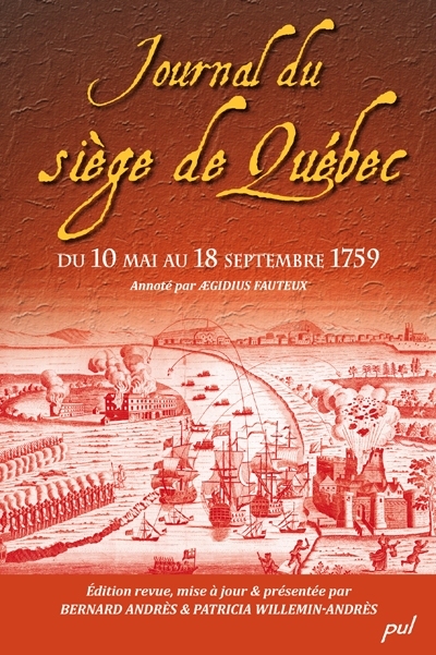 Journal du siège de Québec, du 10 mai au 18 septembre 1759