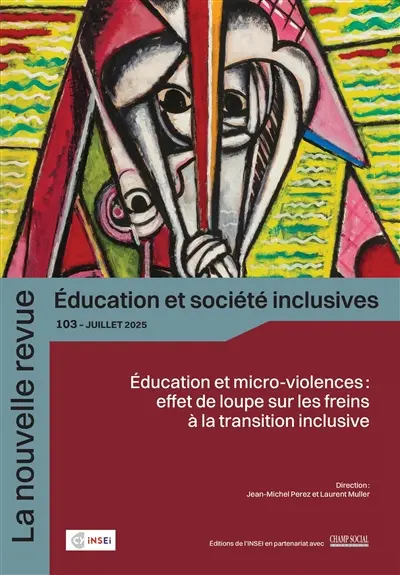 La nouvelle revue Education et société inclusives, n° 103. Education et micro-violences : effet de loupe sur les freins à la transition inclusive