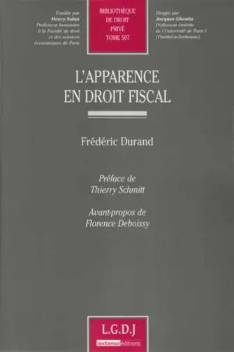 L'apparence en droit fiscal