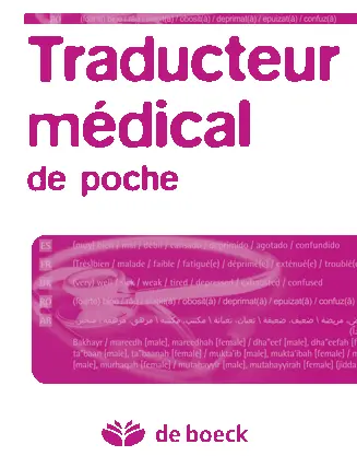 Traducteur médical de poche