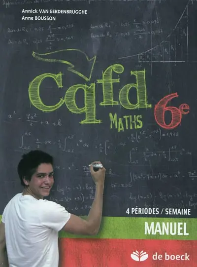 CQFD maths 6e : manuel