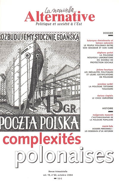 Nouvelle alternative (La), n° 62. Complexités polonaises