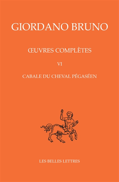 Oeuvres complètes. Vol. 6. Cabale du cheval pégaséen. Opere complete. Vol. 6. Cabale du cheval pégaséen