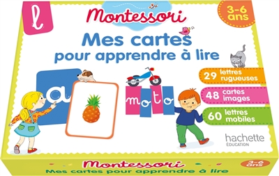 Montessori : mes cartes pour apprendre à lire, 3-6 ans