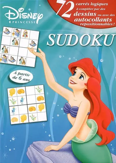 Sudoku Disney. Vol. 1. 72 carrés logiques avec corrigés