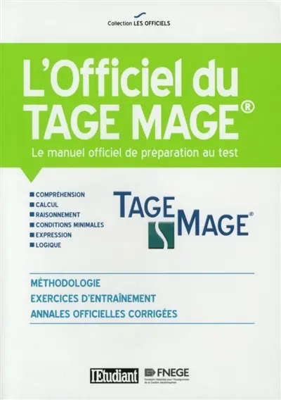 L'officiel du Tage Mage : le manuel officiel de préparation au test