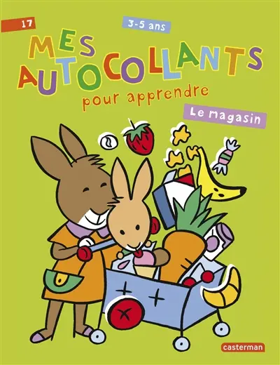 Mes autocollants pour apprendre : le magasin
