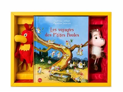 Coffret le voyage des p'tites poules