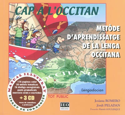 Cap a l'occitan : metode d'aprendissatge de la lenga occitana : lengadocian