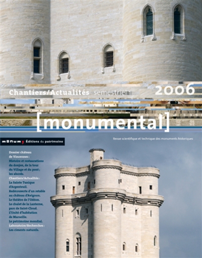 Monumental, n° 1 (2006). Vincennes