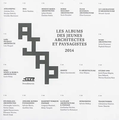 Les Albums des jeunes architectes et paysagistes 2014