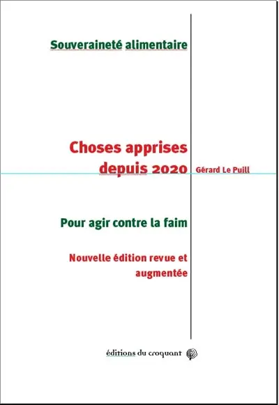 Choses apprises en 2020 : souveraineté alimentaire : pour agir contre la faim