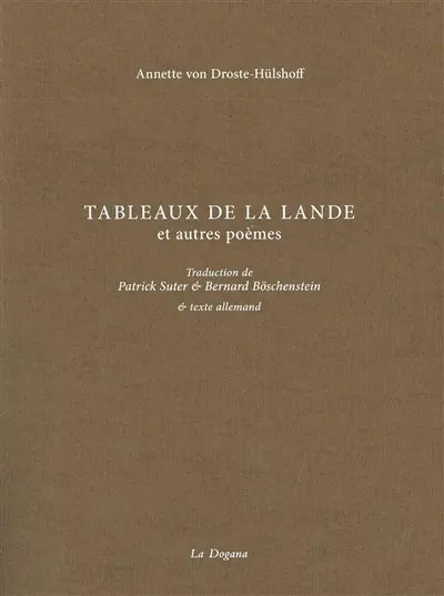 Tableaux de la lande : et autres poèmes