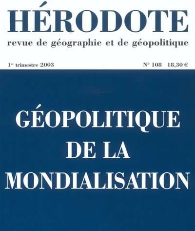 Hérodote, n° 108....
