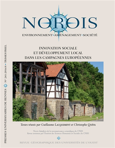 Norois, n° 241. Innovation sociale et développement des territoires dans les campagnes européennes