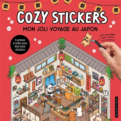 Cozy stickers : mon joli voyage au Japon