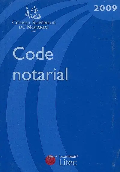 Code notarial 2009