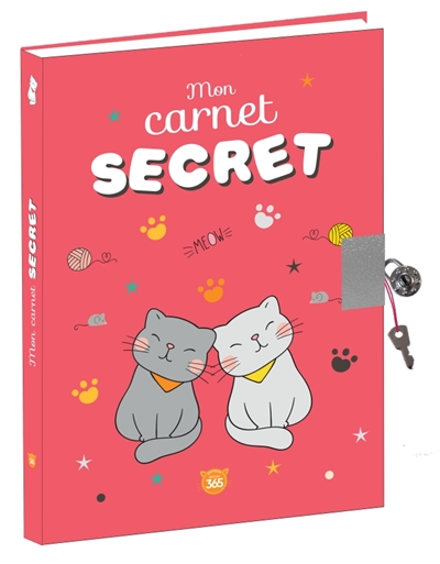 Mon carnet secret : chat