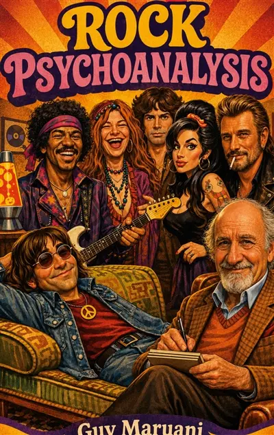 Rock Psychoanalysis : When rock legends lie down on the couch. Imaginary interviews with Janis Joplin, Jimi Hendrix, Jim Morrison, John Lennon, Amy Winehouse and Johnny Hallyday