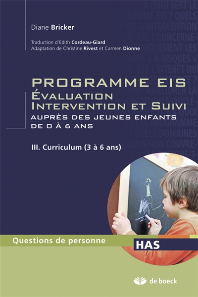 Programme EIS : évaluation,...