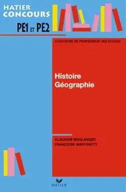 Préparation à l'épreuve d'histoire-géographie du concours des professeurs des écoles