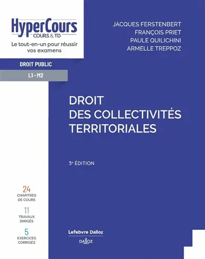 Droit des collectivités territoriales : L1, M2