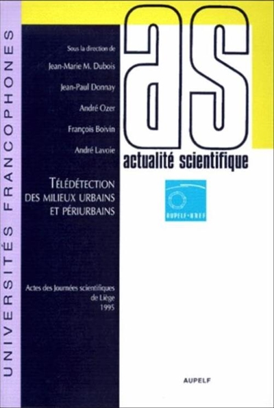 Télédétection des milieux...
