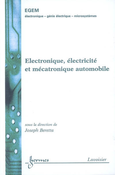 Electronique, électricité et mécatronique automobile