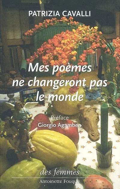 Mes poèmes ne changeront pas le monde