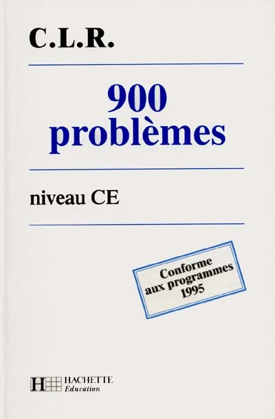 900 problèmes, CE