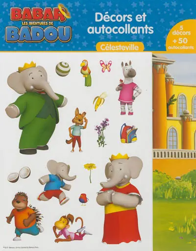 Décors et autocollants Célesteville