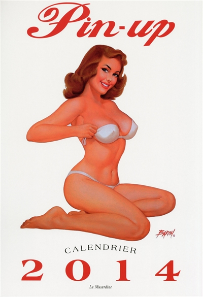 Pin-up : calendrier 2014