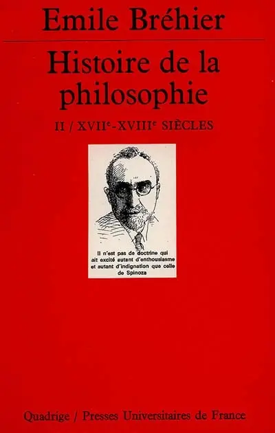 Histoire de la philosophie. Vol. 2. Dix-septième et dix-huitième siècles